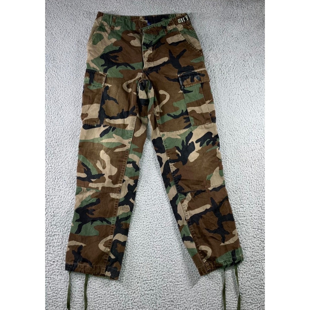 Propper Woodland Camo Cargo Pants Mens S BDU Military Tactical Trousers Gorpcore